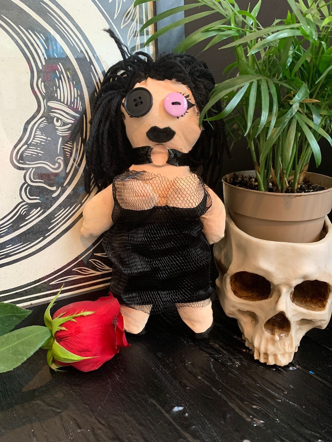 Big Tittie Goth Girl Doll 100 Handmade Great Etsy
