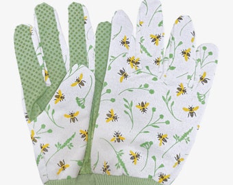 Bee Print Gloves - (adults)