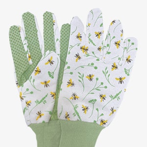 Bee Print Gloves - (adults)