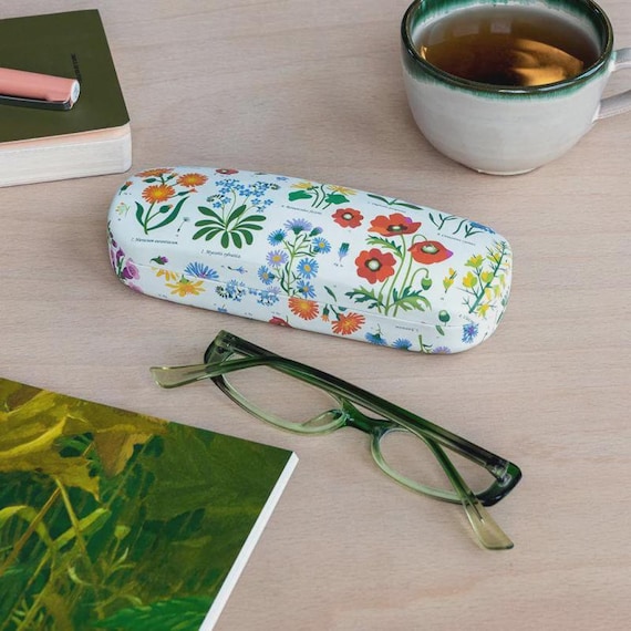 Glasses Case With Cleaning Cloth - Etsy display picture 3