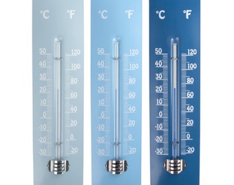 Thermometer - (3 Blautöne)