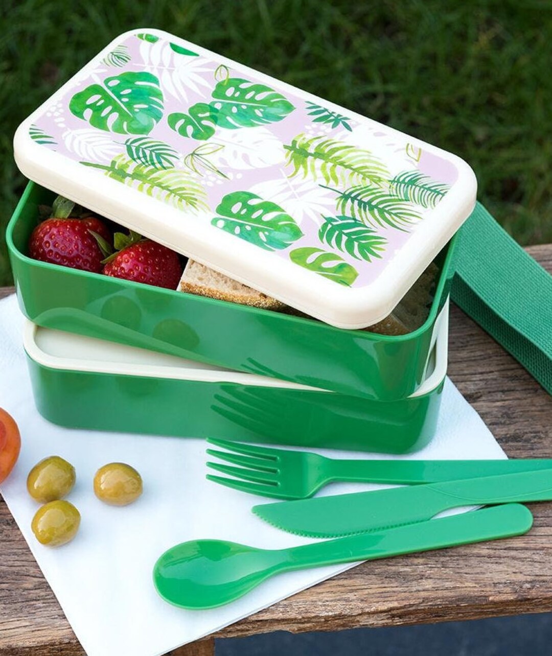 Bento Box - BPA Plastic in Various Designs - Etsy