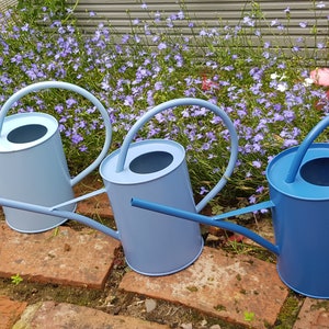 Blue French Indoor Watering Can