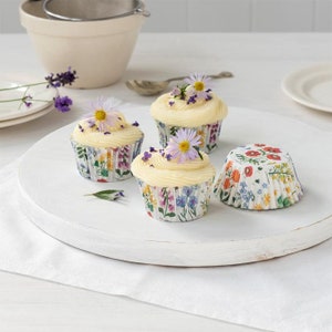 Wild Flower Gift Set with cupcake cases