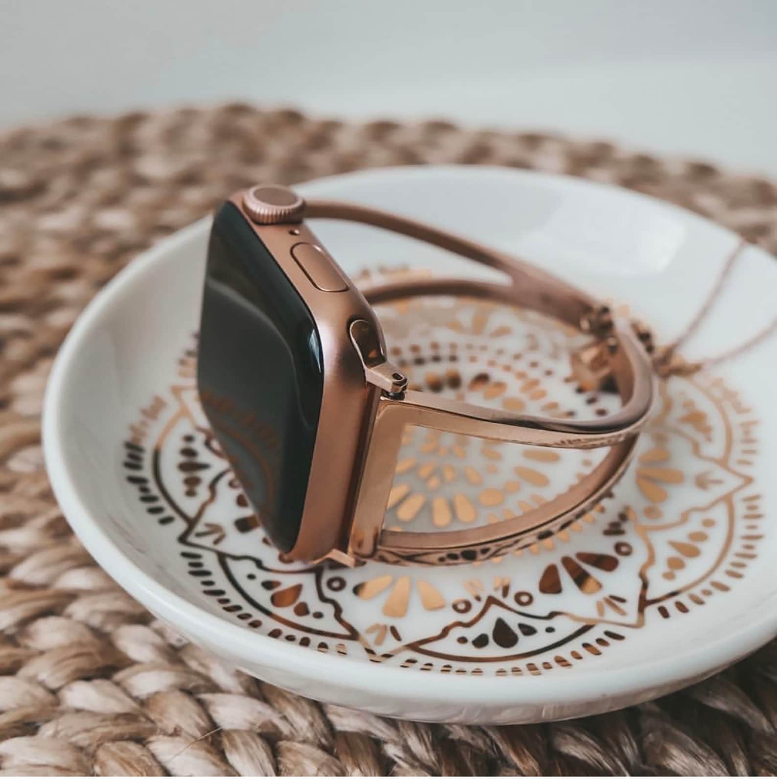 Apple Watch Band Women Dressy Metal Jewelry Bracelet Bangle Etsy