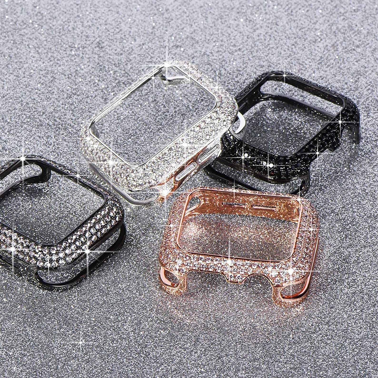 Apple watch case 40mm 44mm 38mm 42mm Bling Luxury Rhinestone Etsy