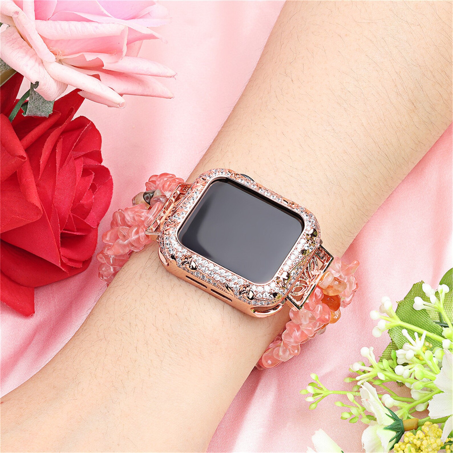 Apple Watch Case 40mm 44mm 38mm 42mm 41mm 45mm Bling Tulip Etsy