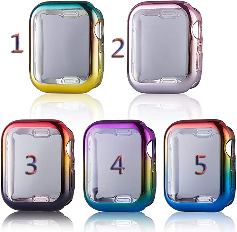 Apple Watch Case with Screen Protector 40mm 44mm 38mm 42mm Etsy