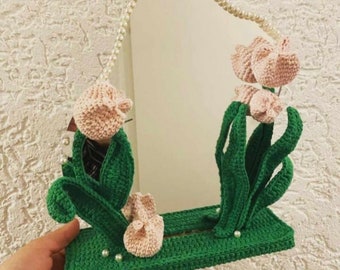 Crochet spiegel