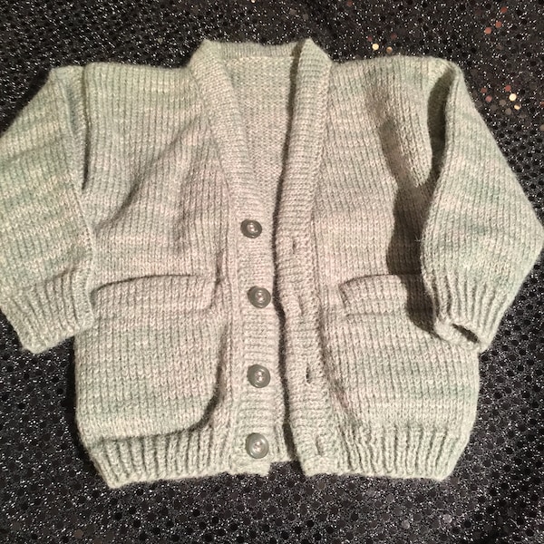 Grandpa Knit Sweater Etsy
