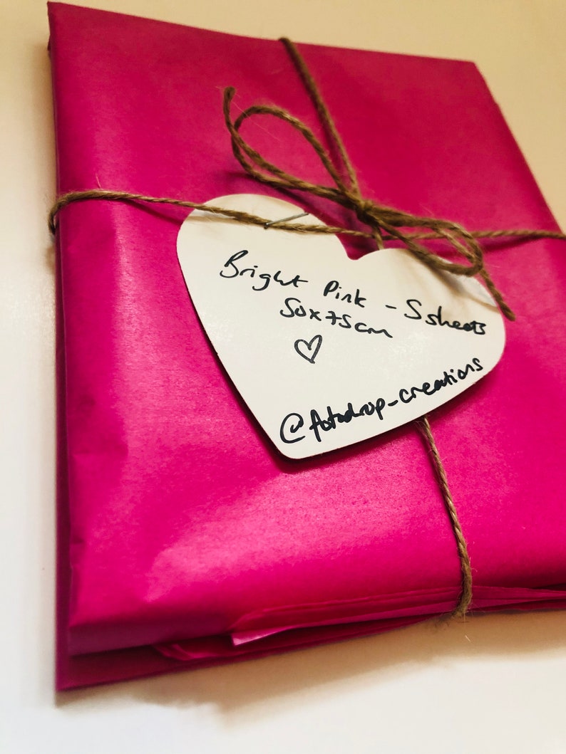 Papier de soie Emballage cadeau Emballage sans plastique Etsy