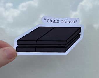 Naklejka inspirowana PlayStation *Hałas samolotu*