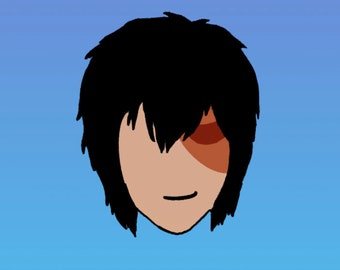 Naklejka inspirowana Avatarem *Zuko*