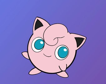 Naklejka Jigglypuff