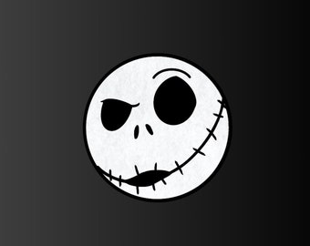 Naklejka inspirowana Jackiem Skellingtonem