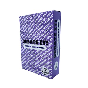 ¡Debate! - Generando conversación - Un juego de cartas para todos - Desarrollando la empatía y las habilidades para hablar en público. Regalo de Navidad
