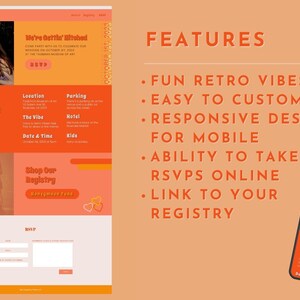Wedding Website Template | Showit Wedding Website Template | Showit Website Template | Wedding Website Design image 2