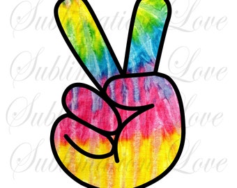 Tie Dye Peace sign png, Summertime Sublimation Designs Downloads, Summer png, Tie Dye png, Peace png, Peace sign clipart, sublimation png