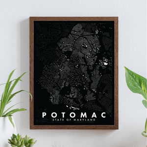 Potomac, Maryland, Figuur-Grond Poster