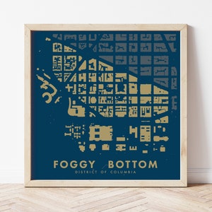 Mistige Bottom Figure-Ground Poster