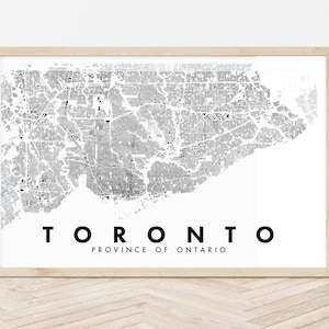Toronto Figuur-Ground Poster