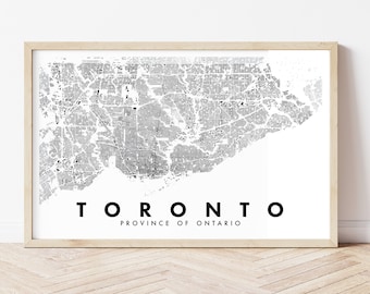 Toronto Figure-Ground Poster