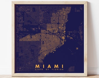 Affiche de Miami Figure-Ground