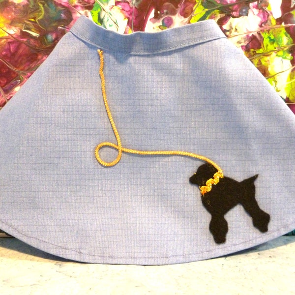 Handmade POODLE SKIRT for American DOLL