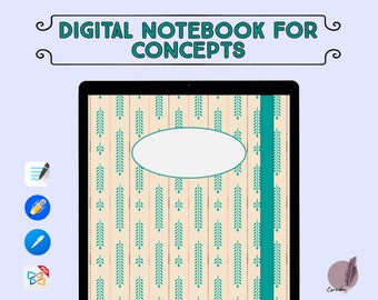 Hyperlink Notebook Digital-goodnotes Pdf - Etsy