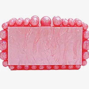 Pearl Minaudière Clutch image 7