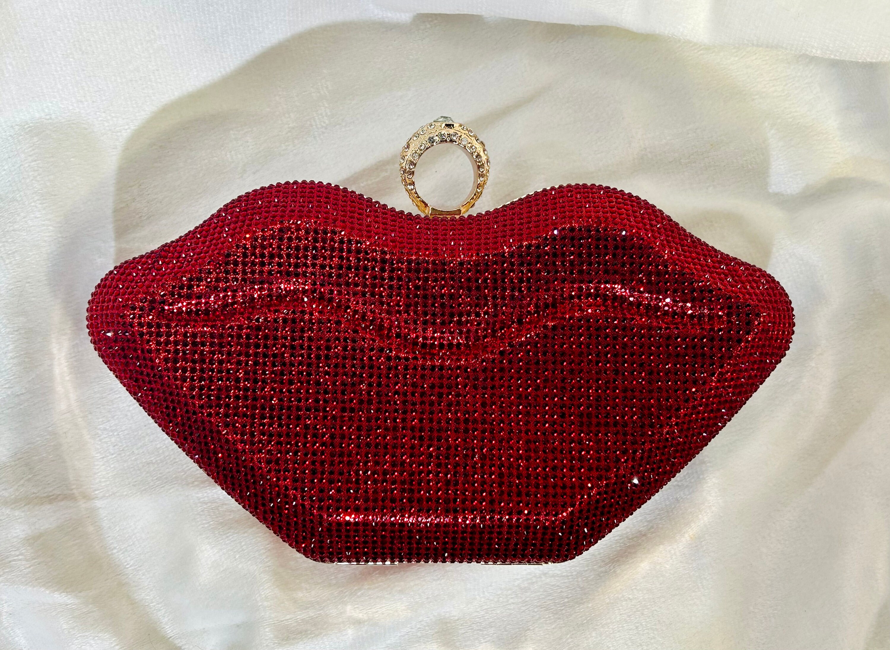 Lips clutch best sale bag