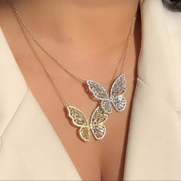 Mariah Butterfly Necklace