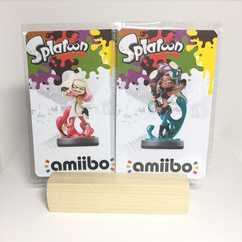Pearl and Marina/ Splatoon Amiibo Etsy