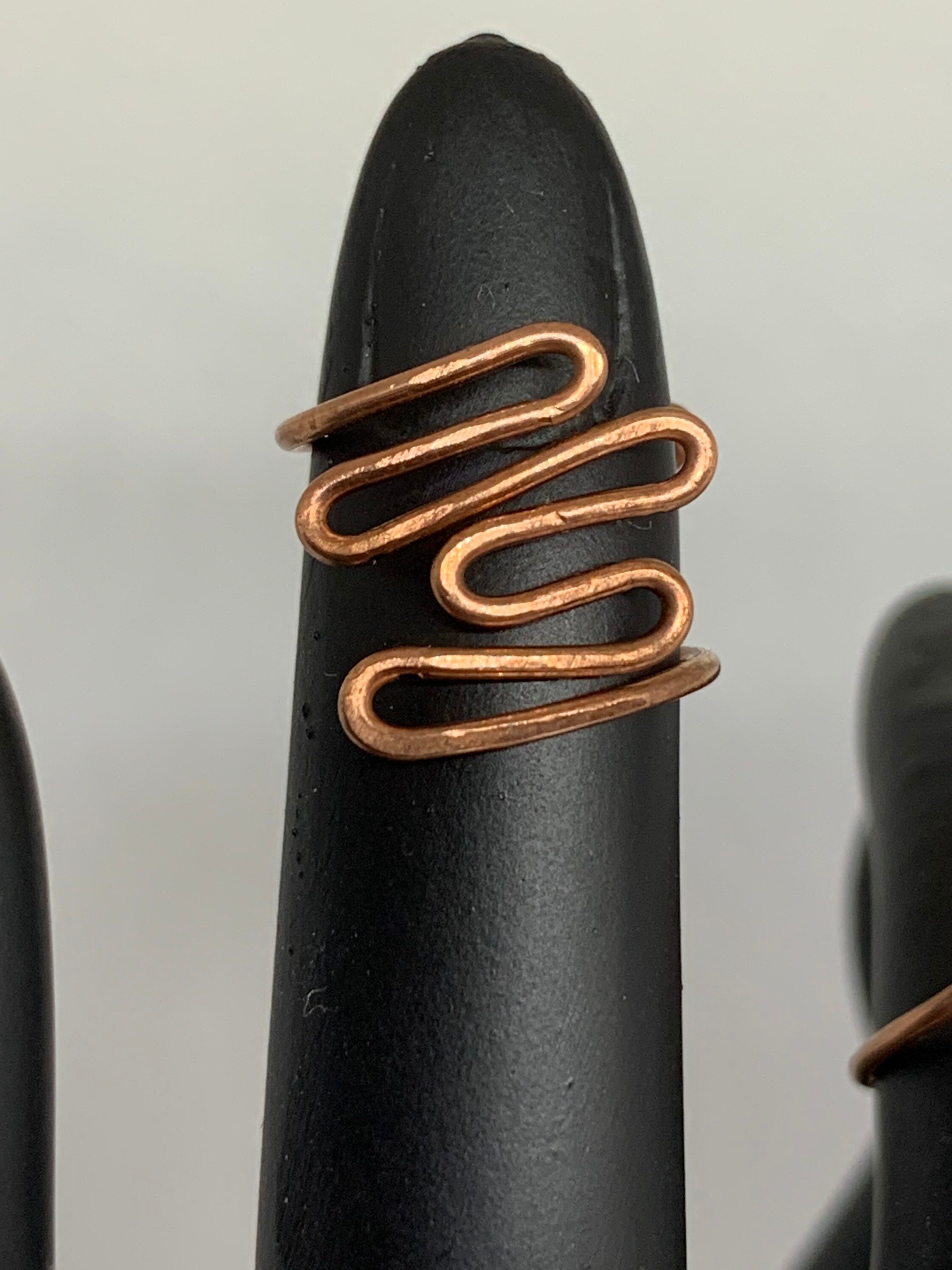 Copper Toe Ring Etsy