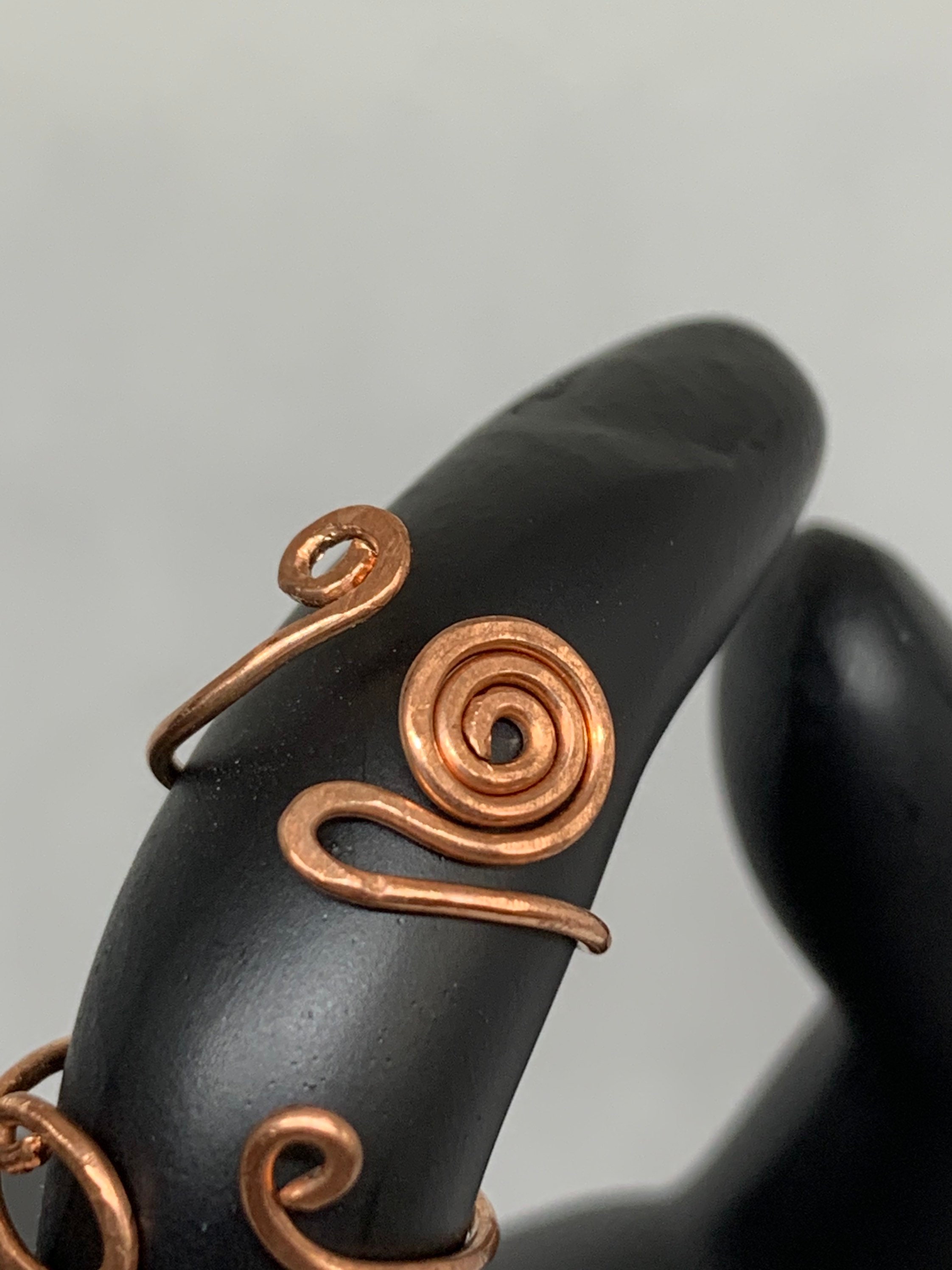 Copper Toe Ring Etsy