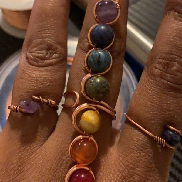 7 Chakra Ring