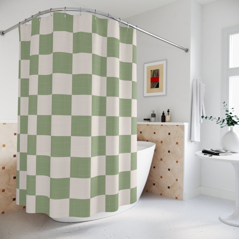 Shower Stall Curtain - Etsy