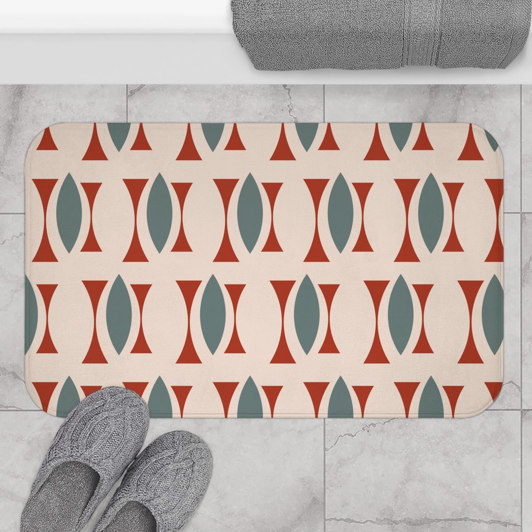 Mid Century Modern Bath Mat