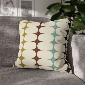 Retro Pillow Cover Mid Century Modern Pillow Case Geometric Abstract Cushion Cover Abstract Pillow Minimalist MCM 60s Atomic Home Decor