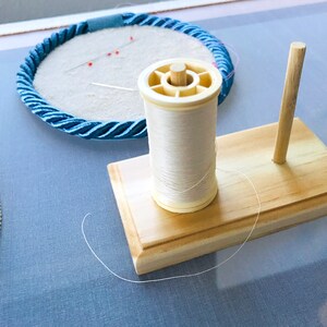 Spool holder, Luneville tambour thread holder, Fabrique Studio
