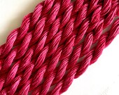 Fabrique Donna Silk Perle Thread, Size 5, Hand Dyed Artisan Embroidery Thread