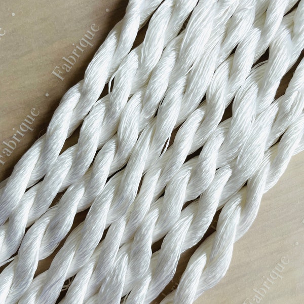 Fabrique Snow White Silk Embroidery Thread, Hand Dyed Embroidery Thread, Artisan Thread