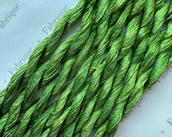 Fabrique Grasshopper Silk Embroidery Thread, Hand Dyed Embroidery Thread, Artisan Thread