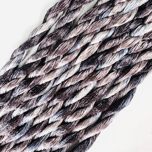 Fabrique Dark Forest Silk Embroidery Thread, Hand Dyed Embroidery Thread, Artisan Thread