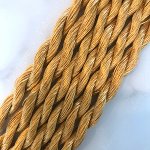 Fabrique Gold Silk Embroidery Thread, Hand Dyed Embroidery Thread, Artisan Thread