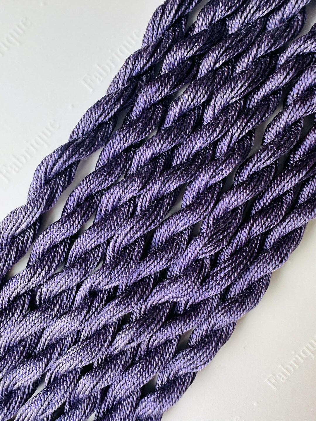 Fabrique Plum Silk Perle Thread, Size 5, Hand Dyed Artisan Embroidery ...