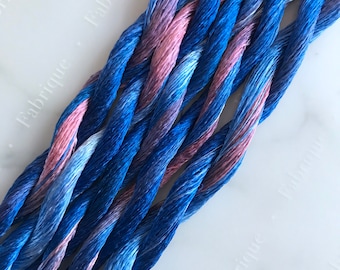 Night Sky Silk Embroidery Thread, Hand Dyed Embroidery Thread, Artisan Thread, Fabrique silk thread