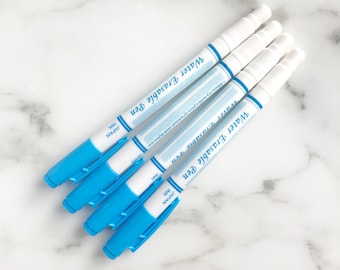 Water Erasable fabric marker, fine embroidery marker, Luneville tambour tool