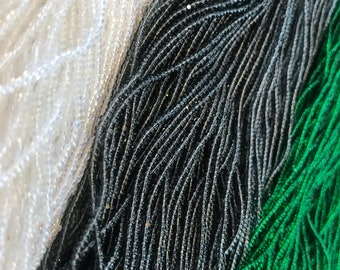 13/0 Charlotte Czech seed bead, strung bead for embroidery, Fabrique Studio