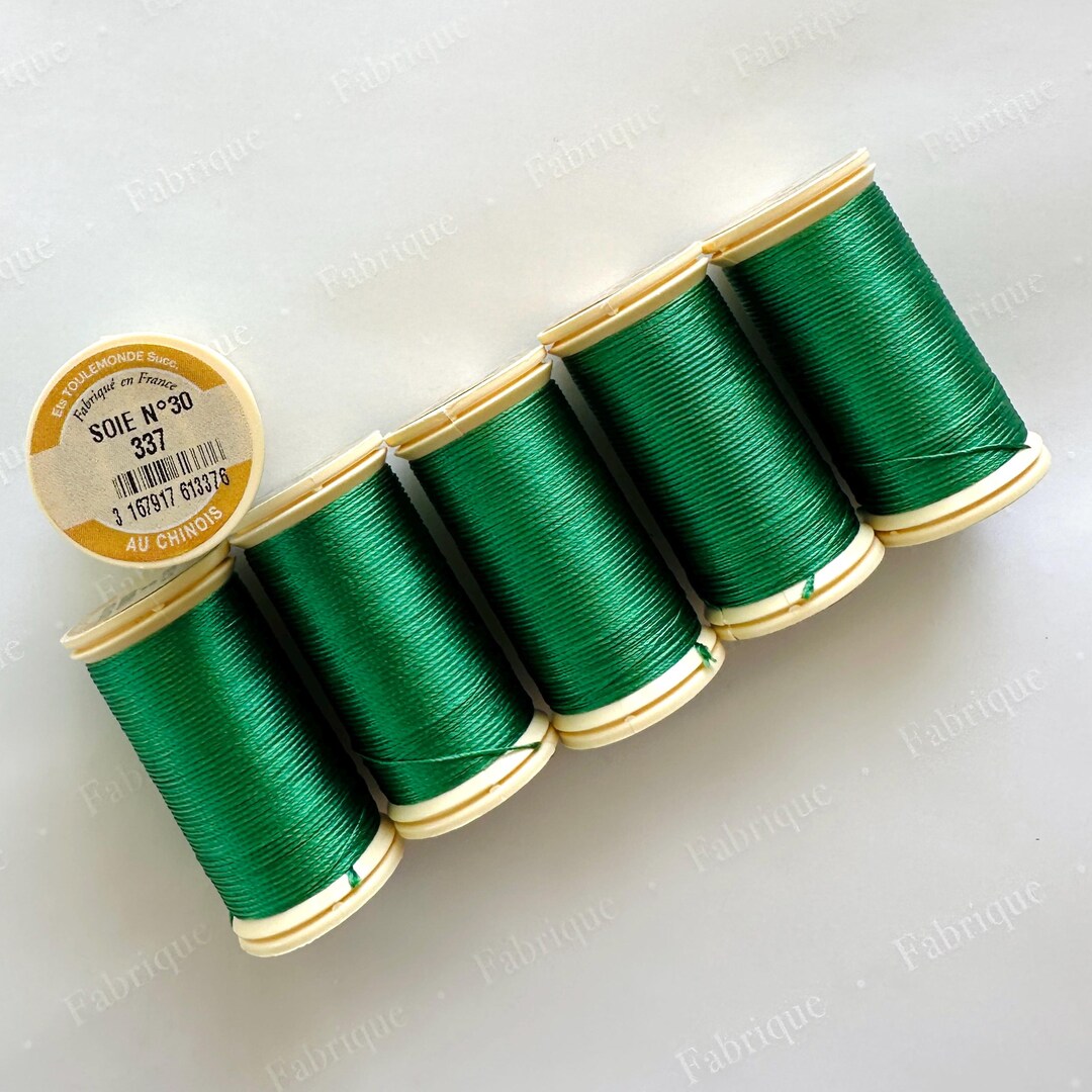 Sajou No. 337 Lawn, Silk Thread Spool, Fil Au Chinois Sewing and ...